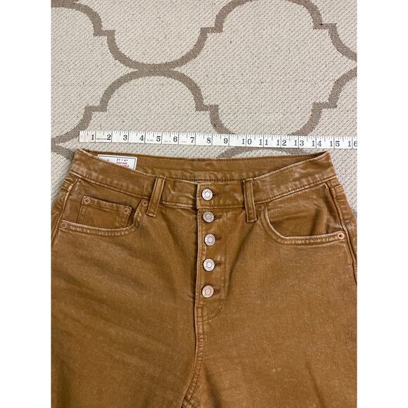 GAP High Stride Wide-Leg Ankle Jeans, summer spice, size 4, MSRP $79.95 - Picture 5 of 14